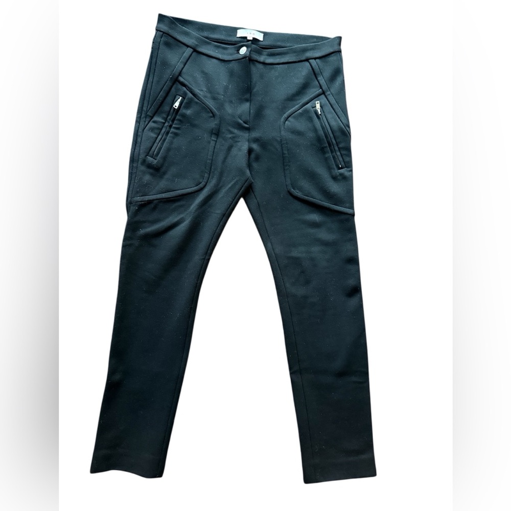 IRO Arlyn high-rise black skinny ankle pants L